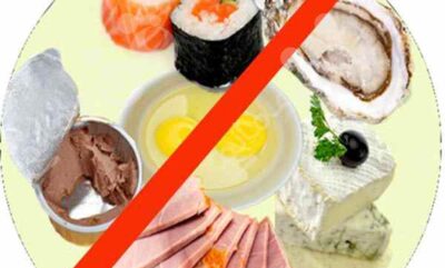 خوراکی هایی که نباید در ماه چهارم بارداری بخورید