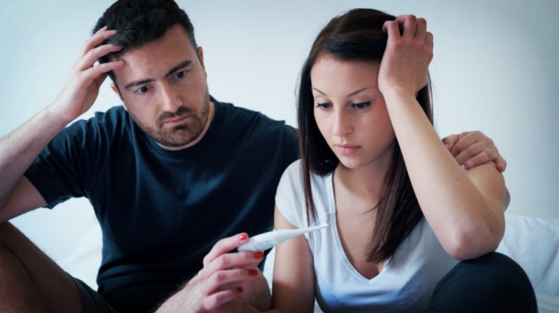 b2ap3 large sad lovers couple after pregnancy test how hard is it to get pregnant ss Feature 1538287405 21235