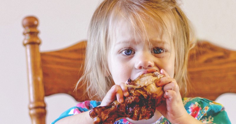 b2ap3 large 4803 girl eating chicken 1200x628 Facebook