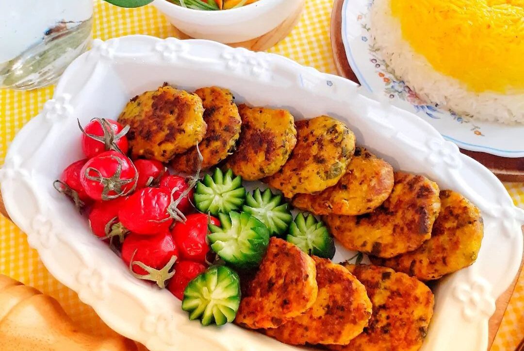 طرز تهیه کوکو سیب زمینی پخته، کوکو سبزی ساده