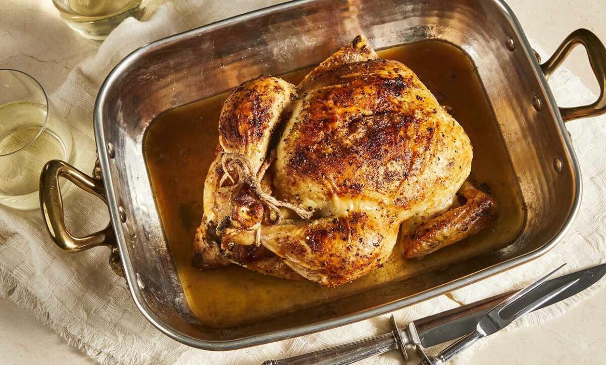 طرز تهیه مرغ بریان آبدار و لذیذ + دستور پخت