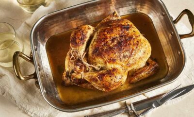 طرز تهیه مرغ بریان آبدار و لذیذ + دستور پخت