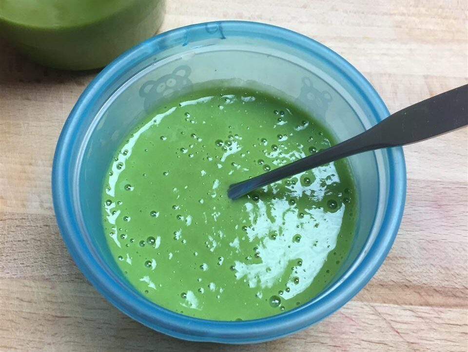 طرز تهیه نخود فرنگی اولین غذای نوزاد