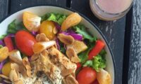 طرز تهیه سالاد مرغ کبابی خوشمزه و رژیمی