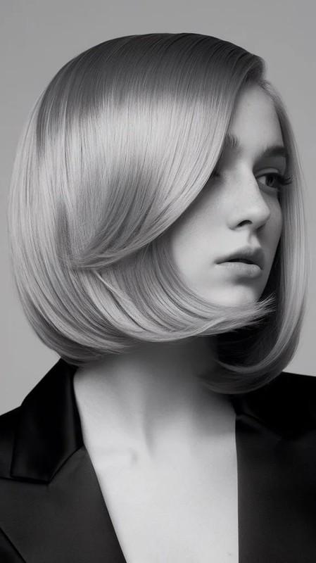 باب کات شیک با آندرکات، باب کلوش برای موی کم حجم