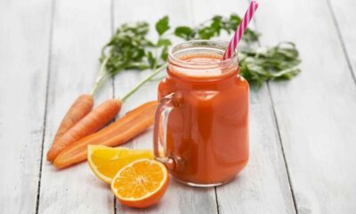 بررسی مهمترین فواید آب هویج و پرتقال برای سلامت بدن